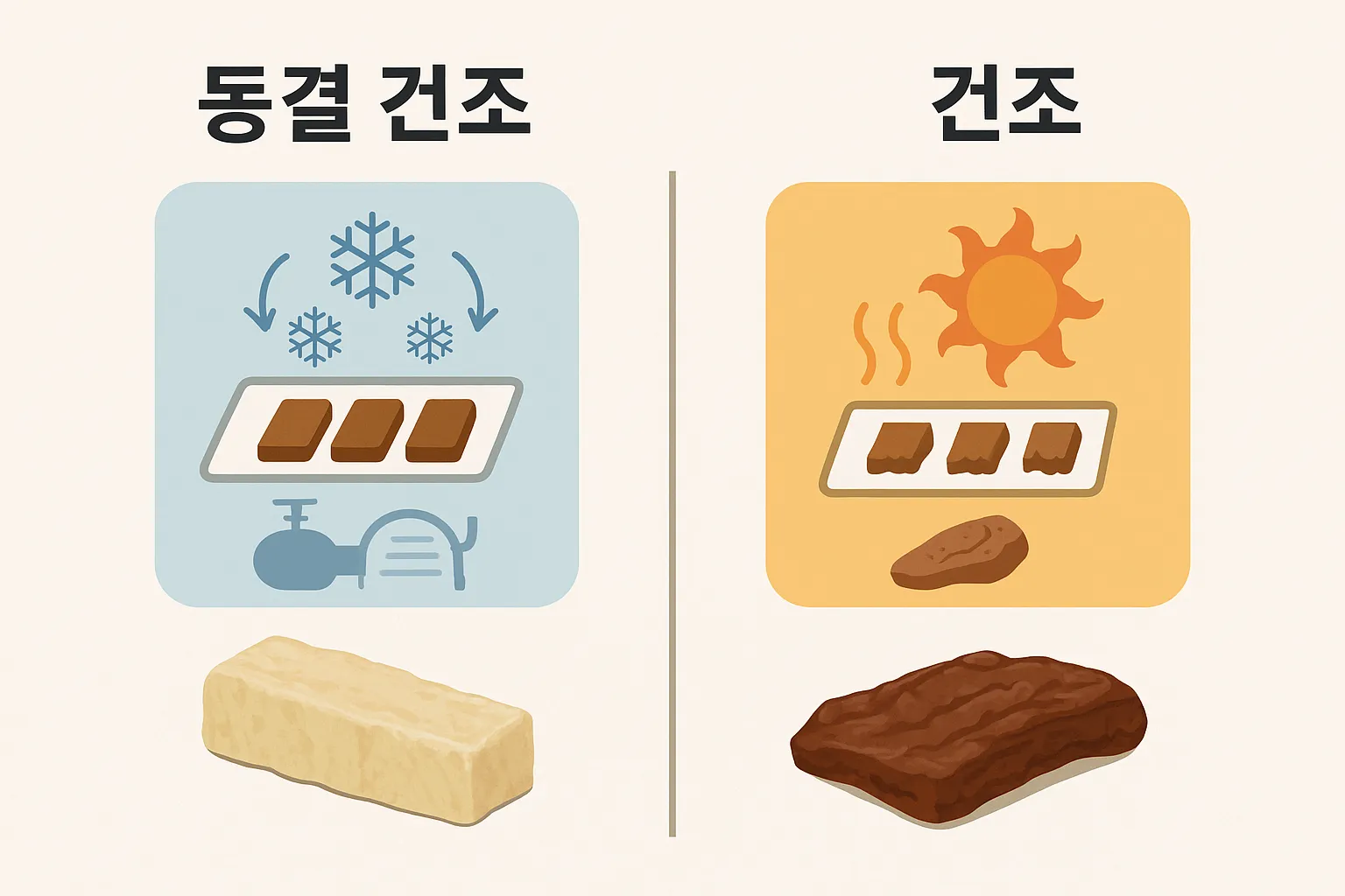 강아지 건조 간식 강아지 건조 간식 vs 일반 건조 간식