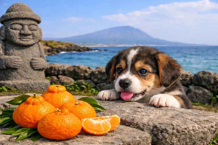 강아지 한라봉 먹어도 되나요?