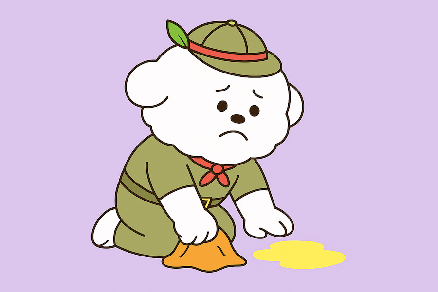 강아지 오줌 강아지 오줌
