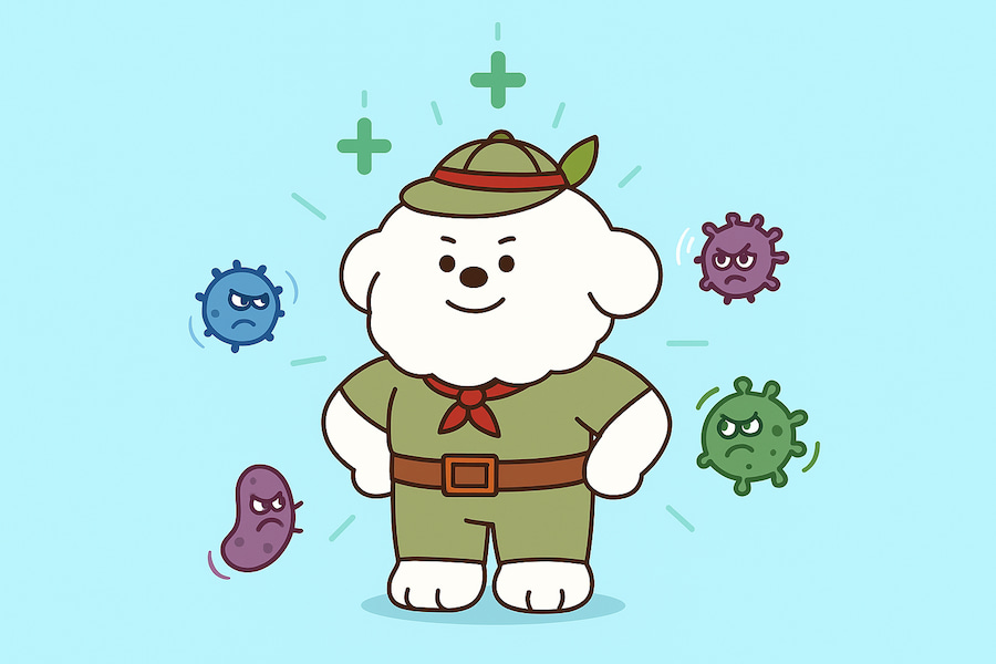 강아지 면역력