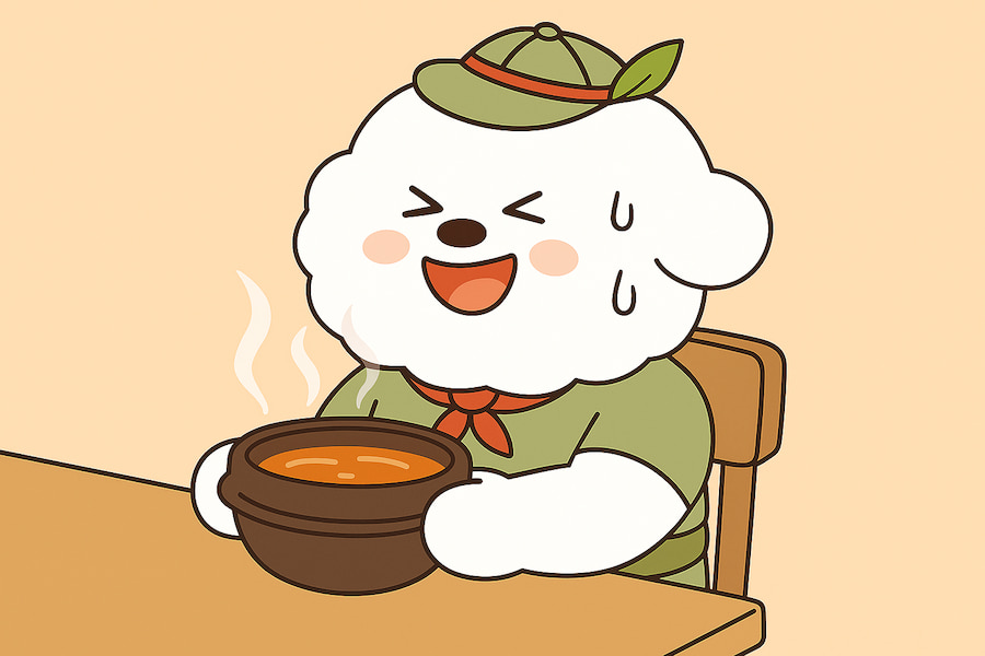 강아지 기력회복 음식