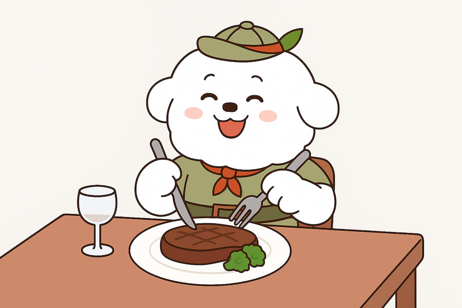 강아지 소고기 먹어도 되나요?