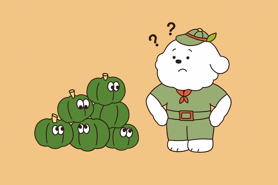 犬 かぼちゃ