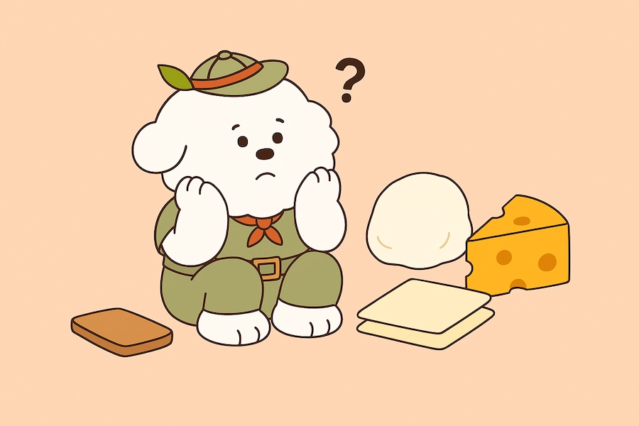 강아지 치즈 먹어도 되나요?